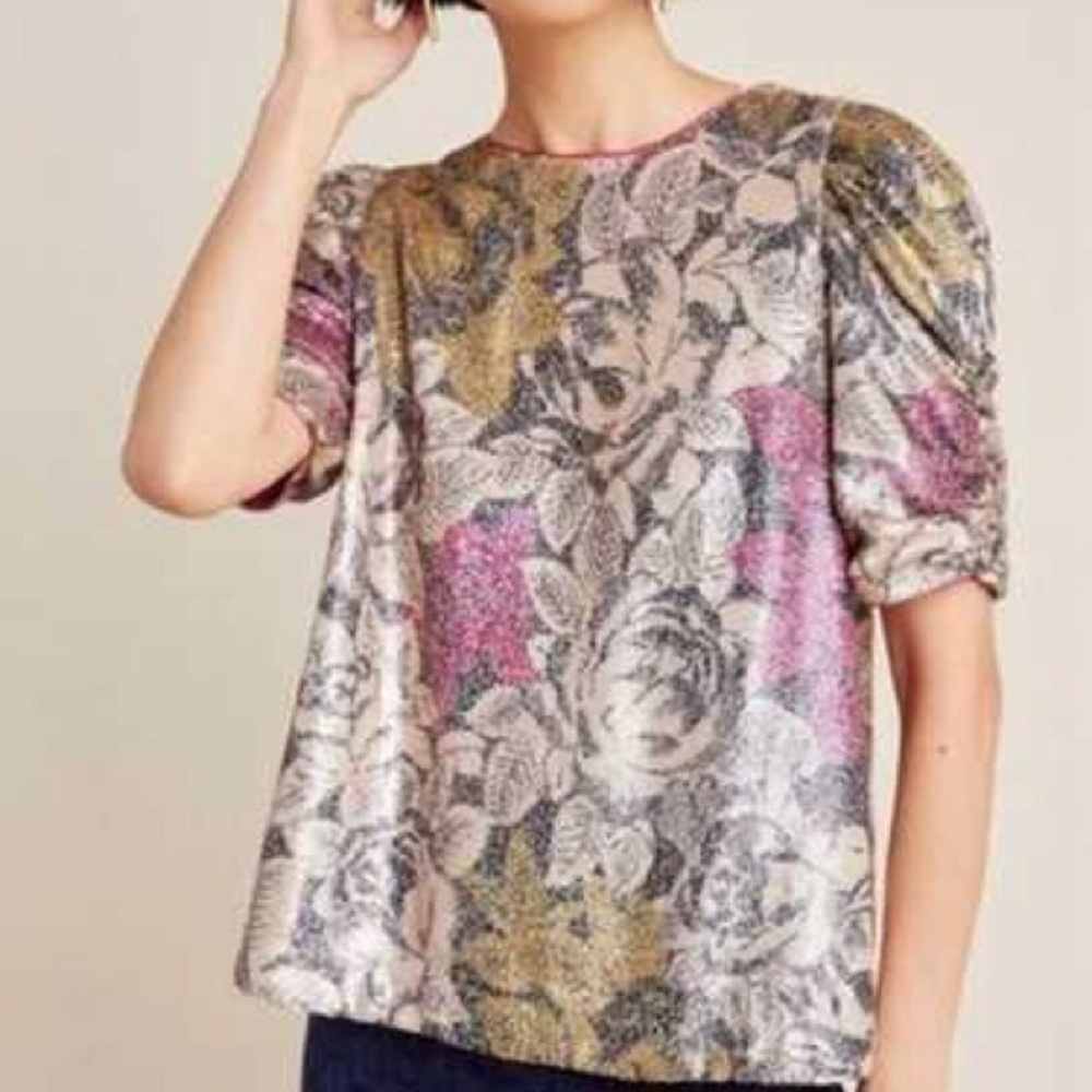 Anthropologie Marie Sequin Top NWOT